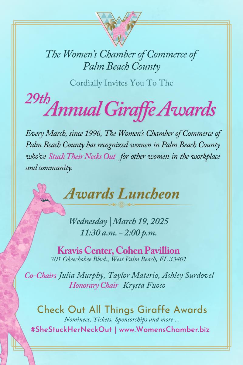 29th Annual Giraffe Awards Luncheon