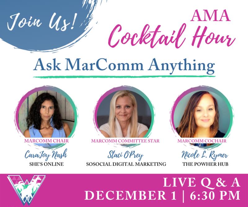 Ask MarComm Anything Cocktail Hour