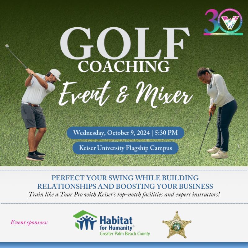 Golf Coaching Event and Mixer